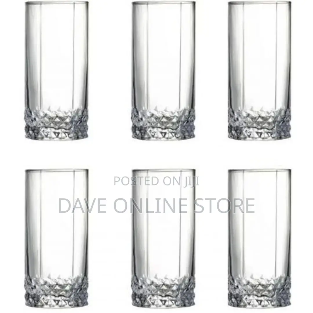 Tango 6 Piece of Water/Juice Glasses/Tumblers