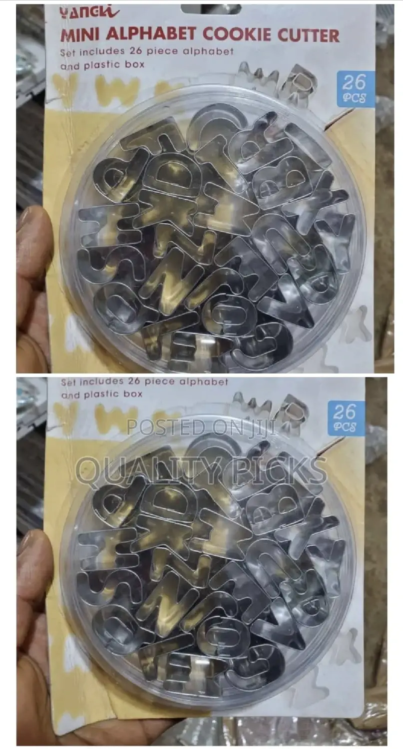 Alphabet Cookie Cutter
