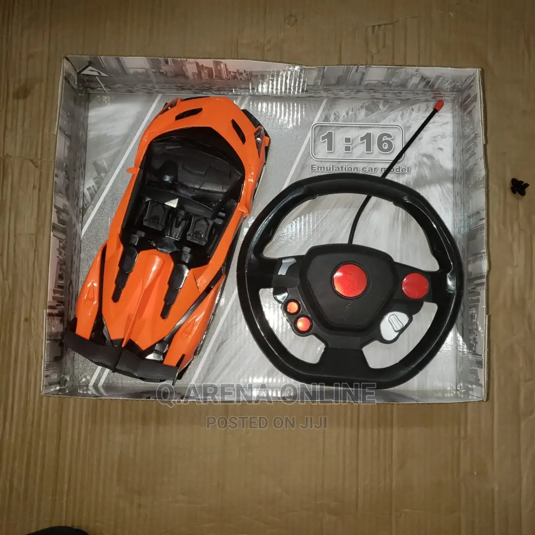Toy Car With Steering Wheel