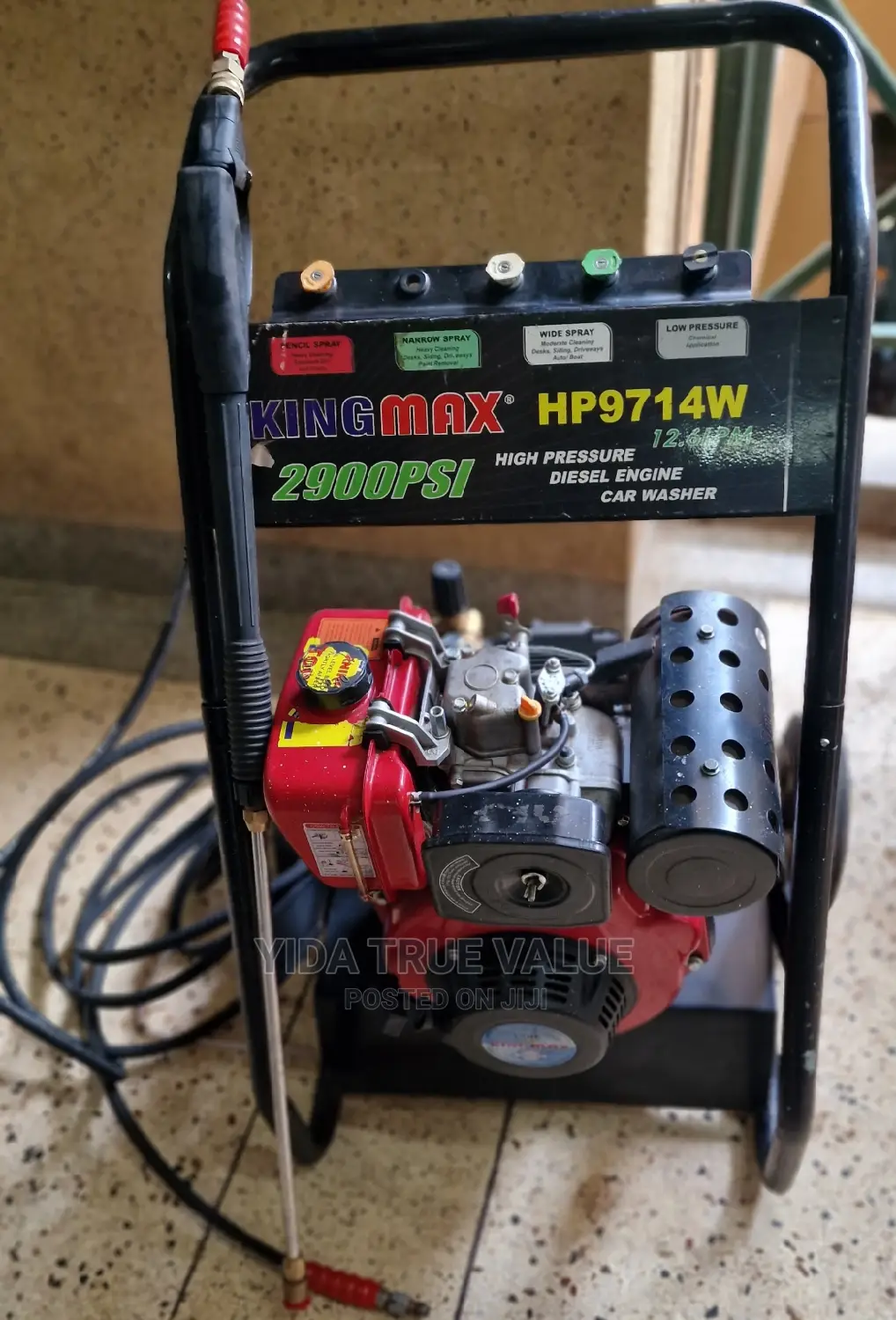 High Pressure Diesel Washer 2900psi Heavy Duty