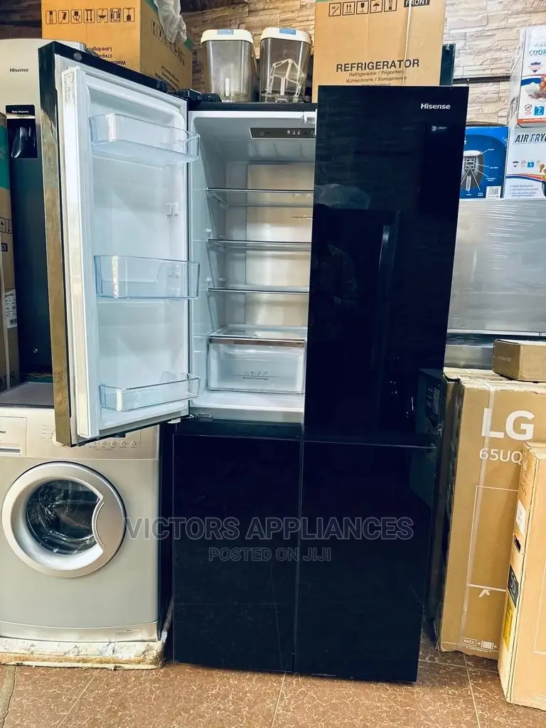 HISENSE 561L 4 Door REFRIGERATOR With Mirror Finishing