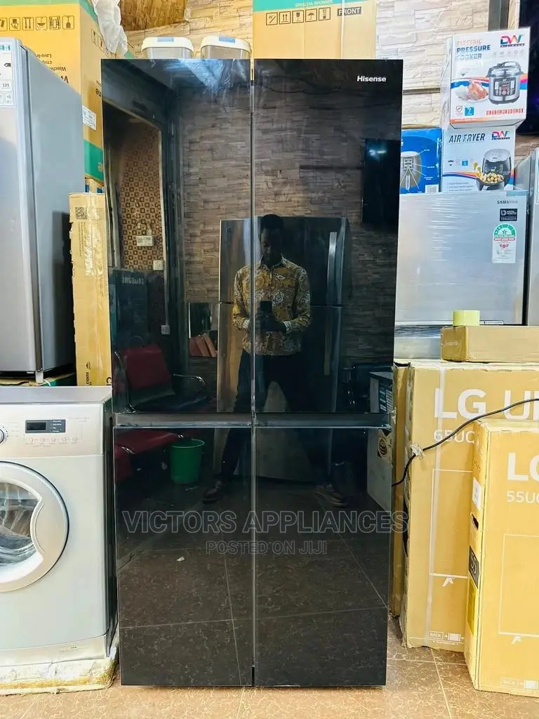 Hisense 561L 4 Door Refrigerator With Mirror Finish