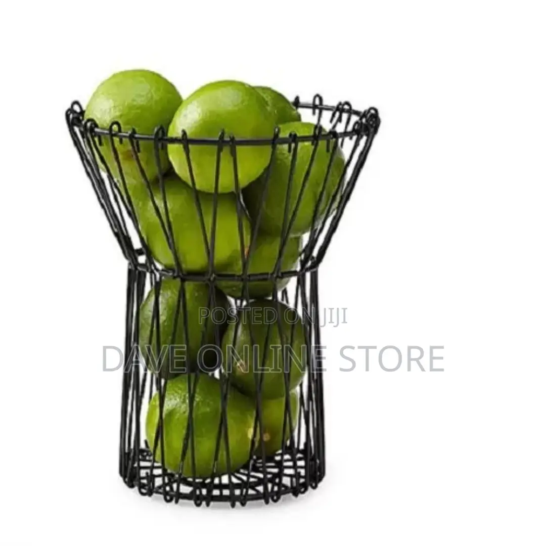 7in1 Adjustable Fruit Basket Bin Storage Organizer