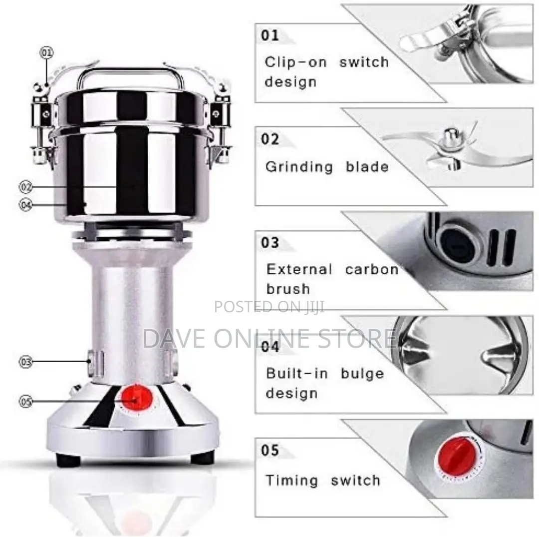 100g Electric Herb Grain Grinder Cereal Powder Machine.