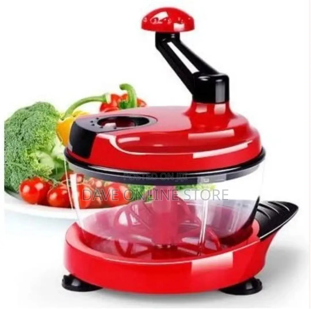 1.5L Manual Food Processor Meat Grinder Vegetable Chopper.