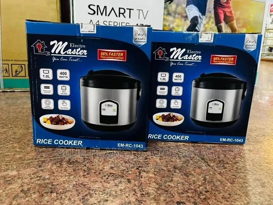 Electro Master 1.0L Electric Rice Cooker | 400w | EM-RC-1044