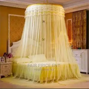 Round Mosquito Net 4*6 ( Cream)