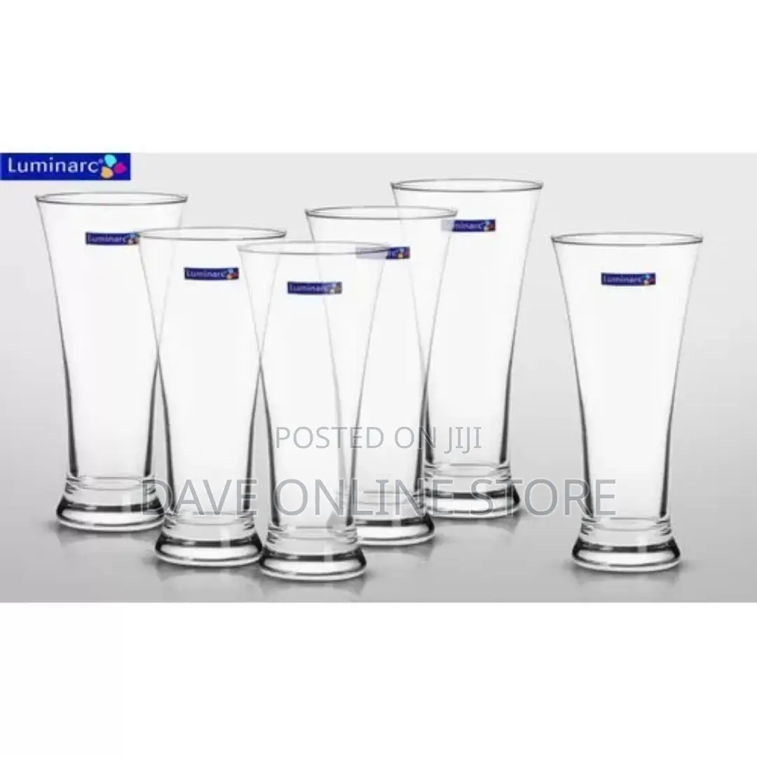 Luminarc 6 Pieces of Water Juice Glasses -Colorless