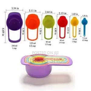 6pcs Measuring Cup Spoon