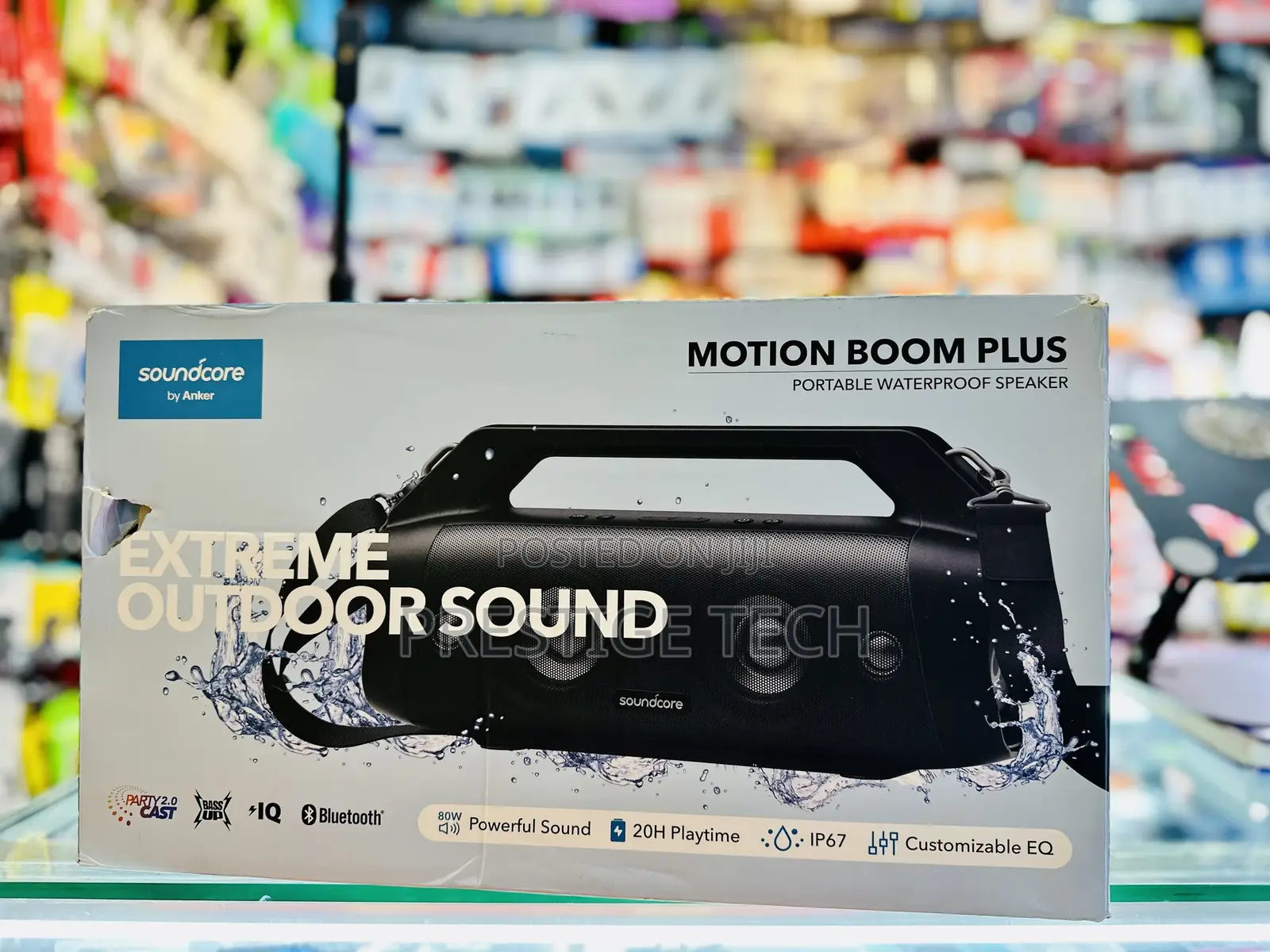 Anker Soundcore Motion Boom Plus Waterproof Speaker 80W