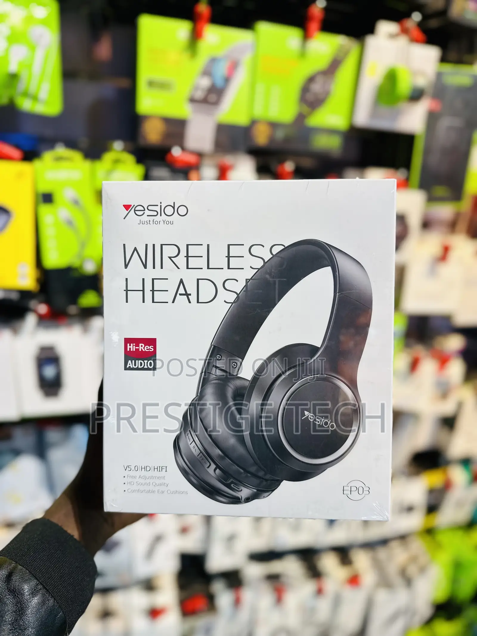 Yesido Wireless Headsets High Res Audio