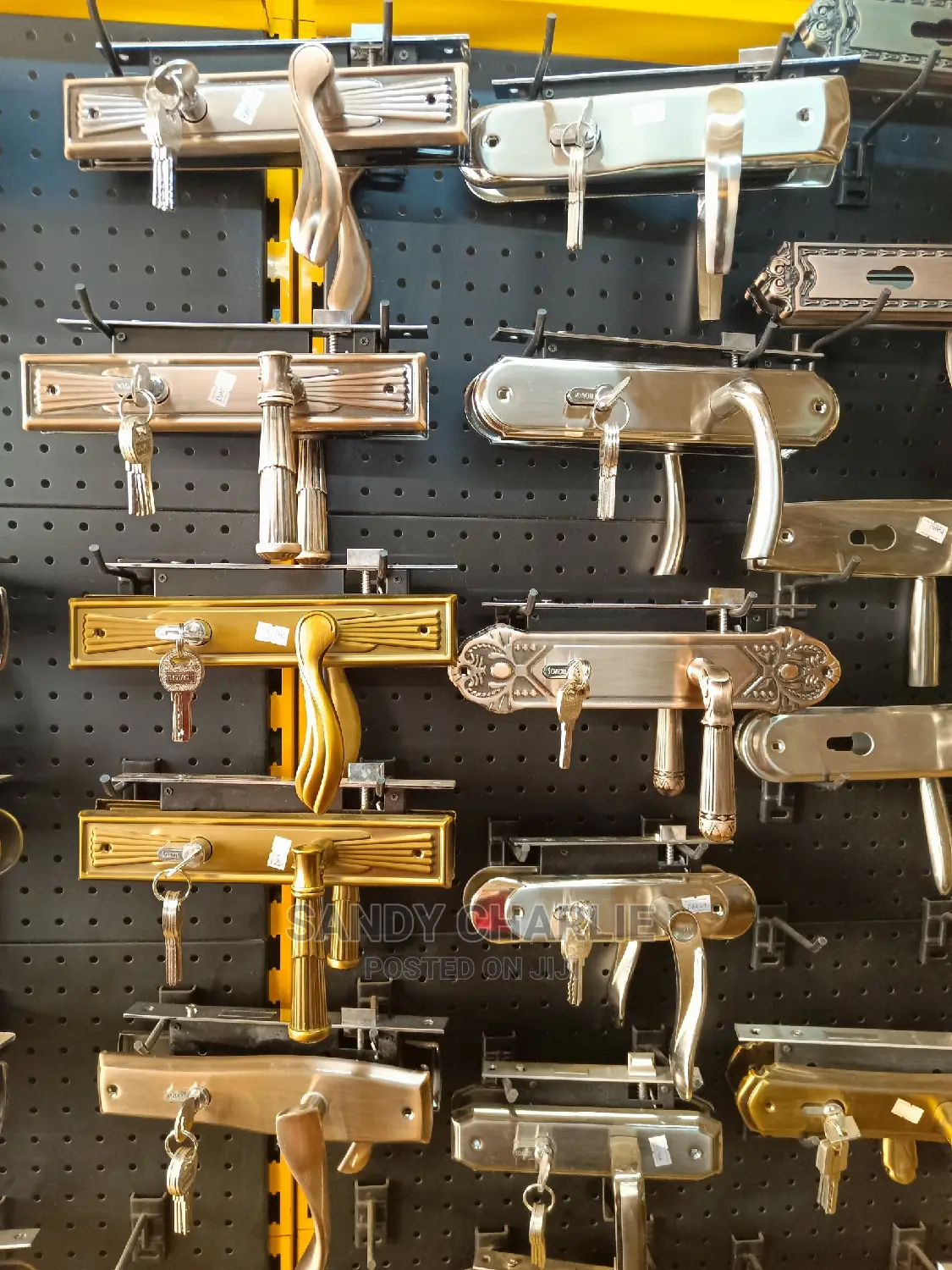 Door Locks in Different Brands and Sizes