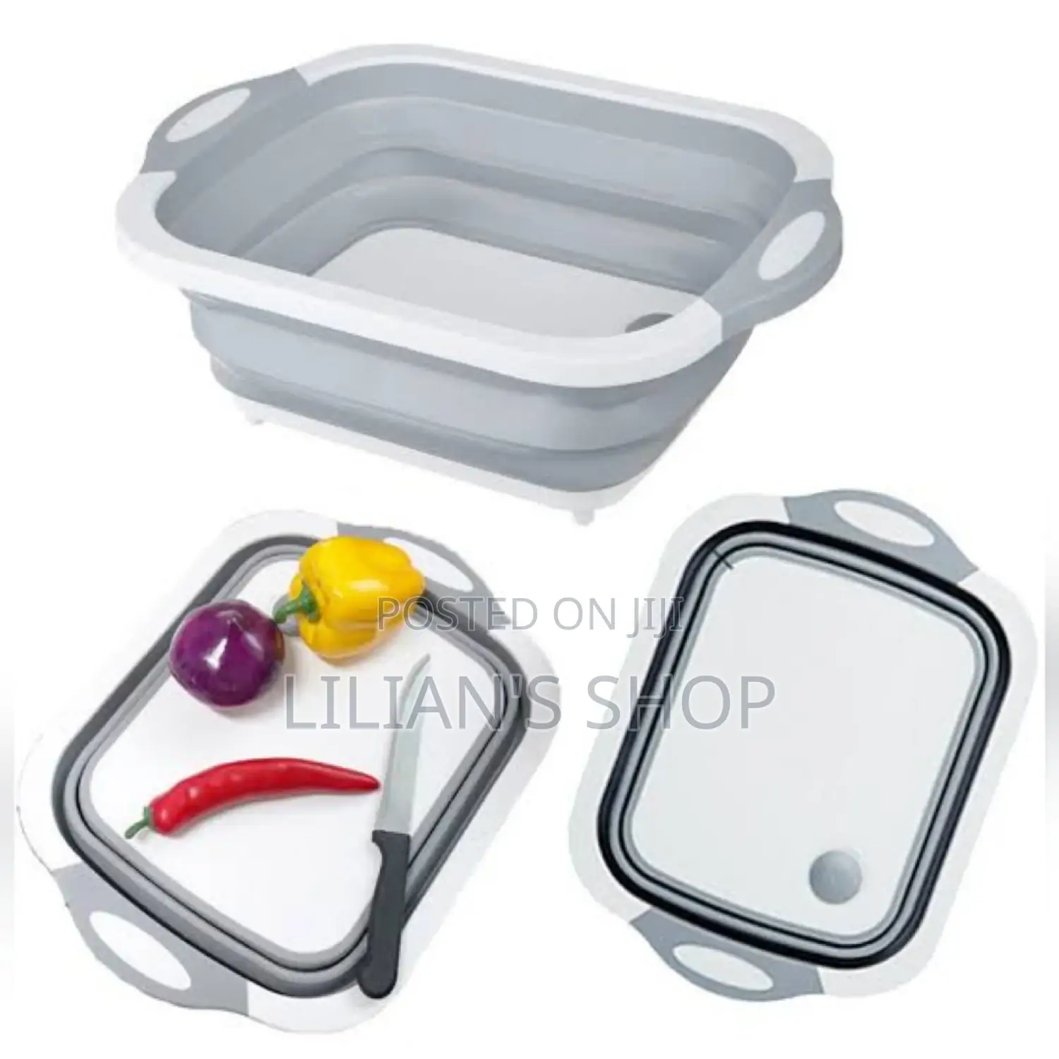 3 In1 Multifunctional Chopping Board