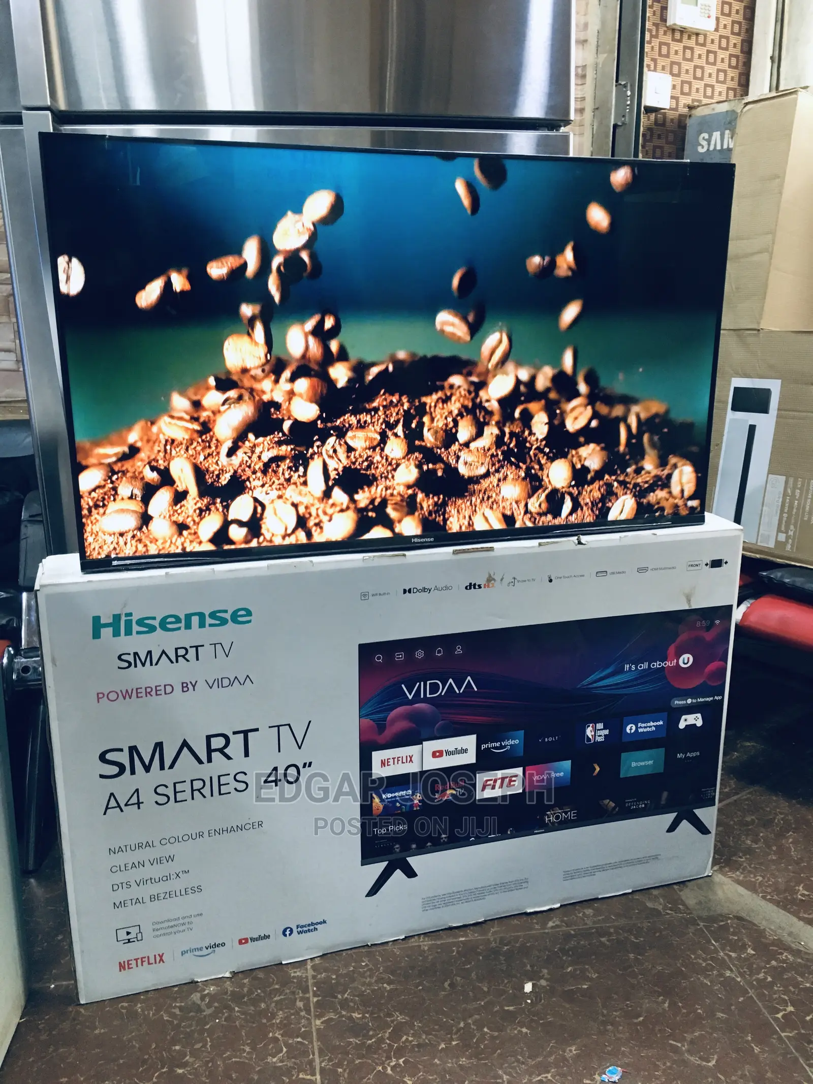 Hisense Smart Tv 40 Inches Frameless