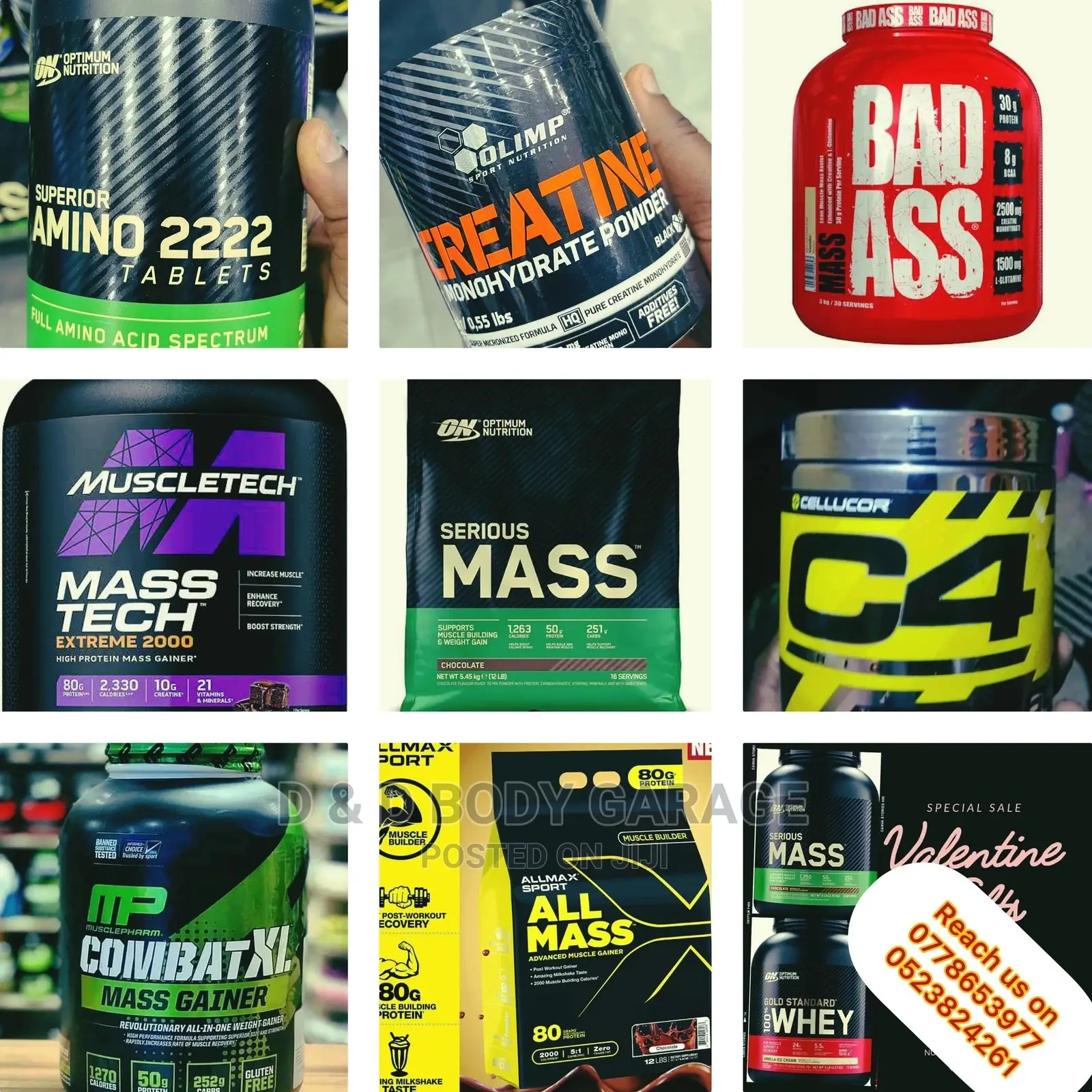 Body Supplements Protein