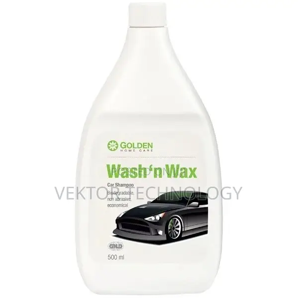 Wash 'N Wax - 500ml a Car Shampoo That Cleans and Protects