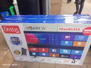 Flameless 43" Smart Tv