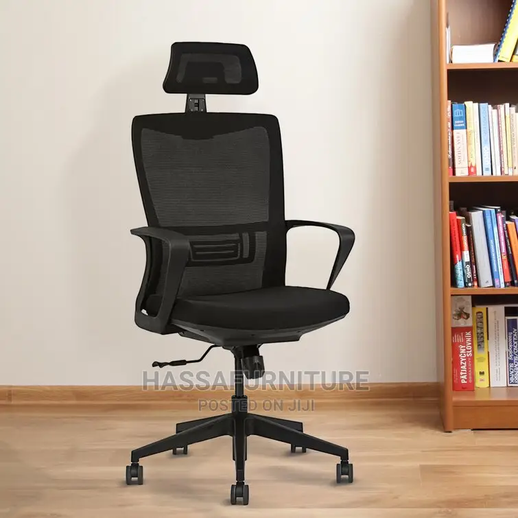 High Back Mesh Office Chair With Headrest