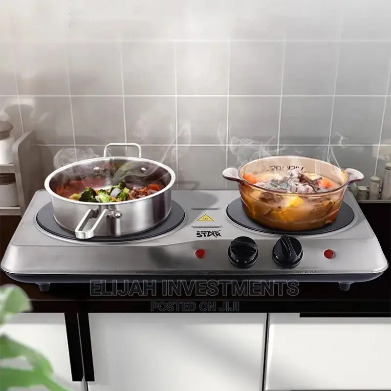 Electric 2 Plate Burner Hotplate