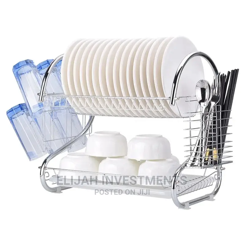 Dish Rack Drainer for Utensils Cutlery