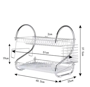 Dish Rack Drainer for Utensils Cutlery