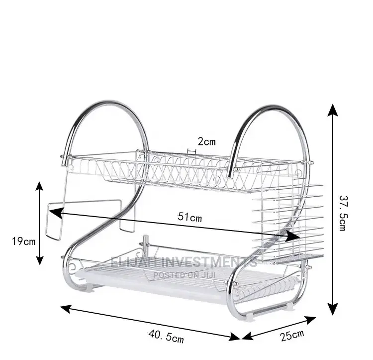Dish Rack Drainer for Utensils Cutlery