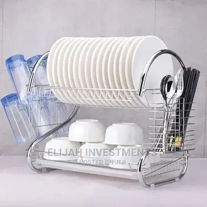 Dish Rack Drainer for Utensils Cutlery