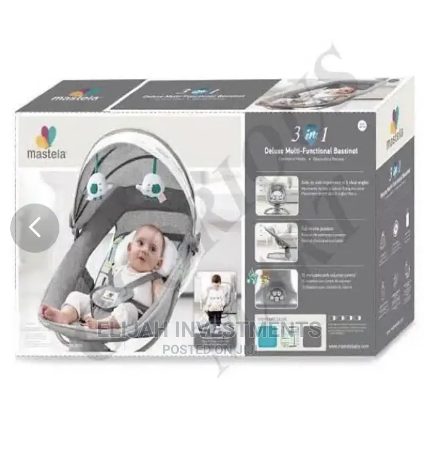 Mastela 3in1 Multifunctional Electric Swing Bassinet