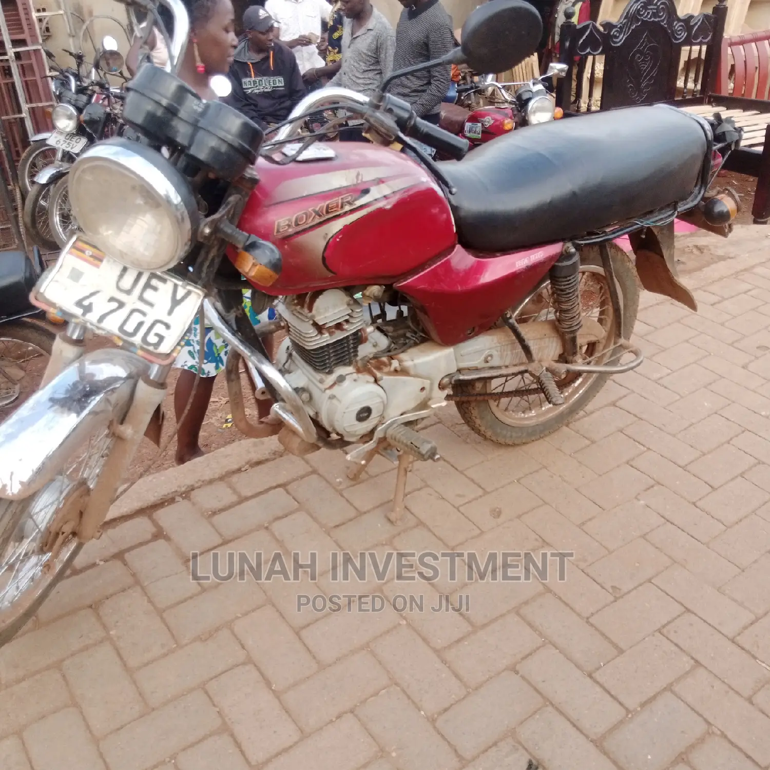 Bajaj Boxer 100 2019 Red
