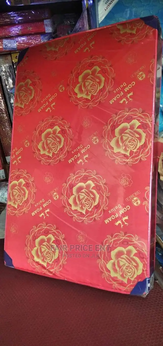 Mattress 4*6 in 6inches( Red)
