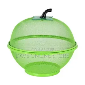 Fruit Vegetable Basket Storage Bowl Container, Green