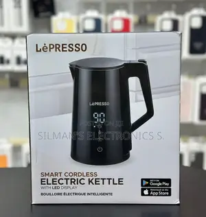 Lepresso Smart Cordless Electric Kettle With LED Display