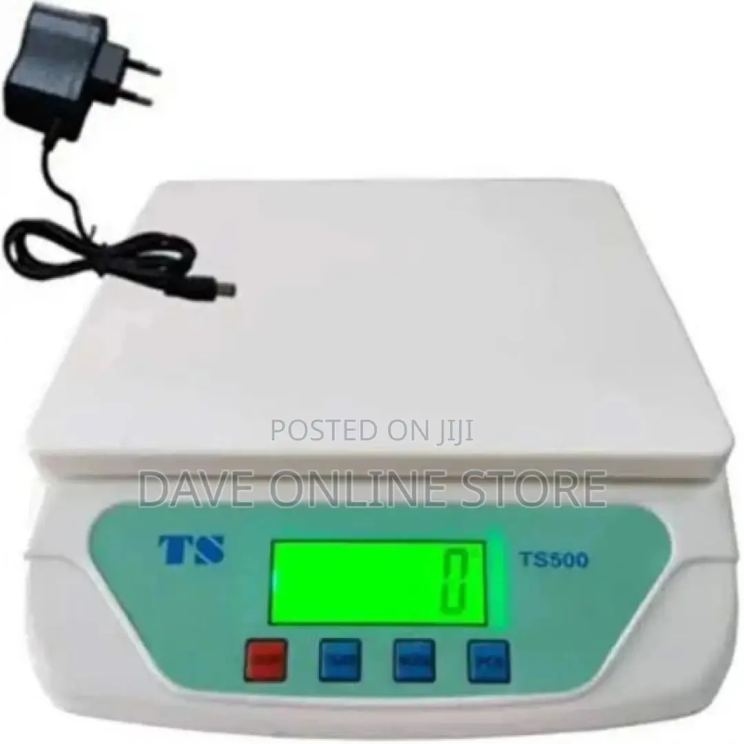 Electronic Digital Compact Kitchen Weighing Scale (25kg)