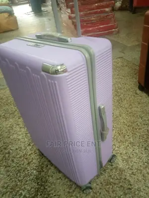 Plastic Suitcase Big ( Purple)