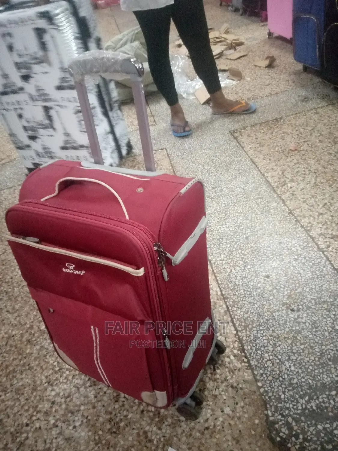 Cloth Suitcase Small Size ( Red)
