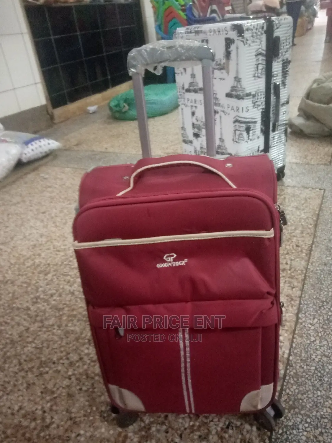 Cloth Suitcase Small Size ( Red)