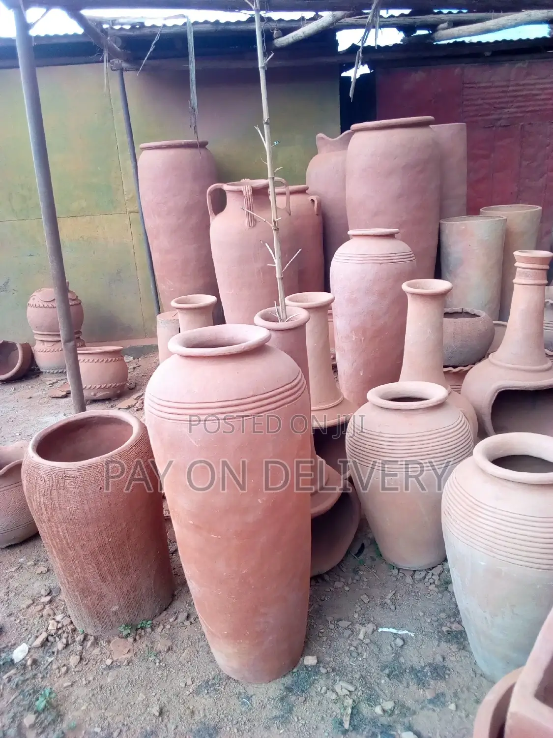 Natural Clay(Flower Pots)