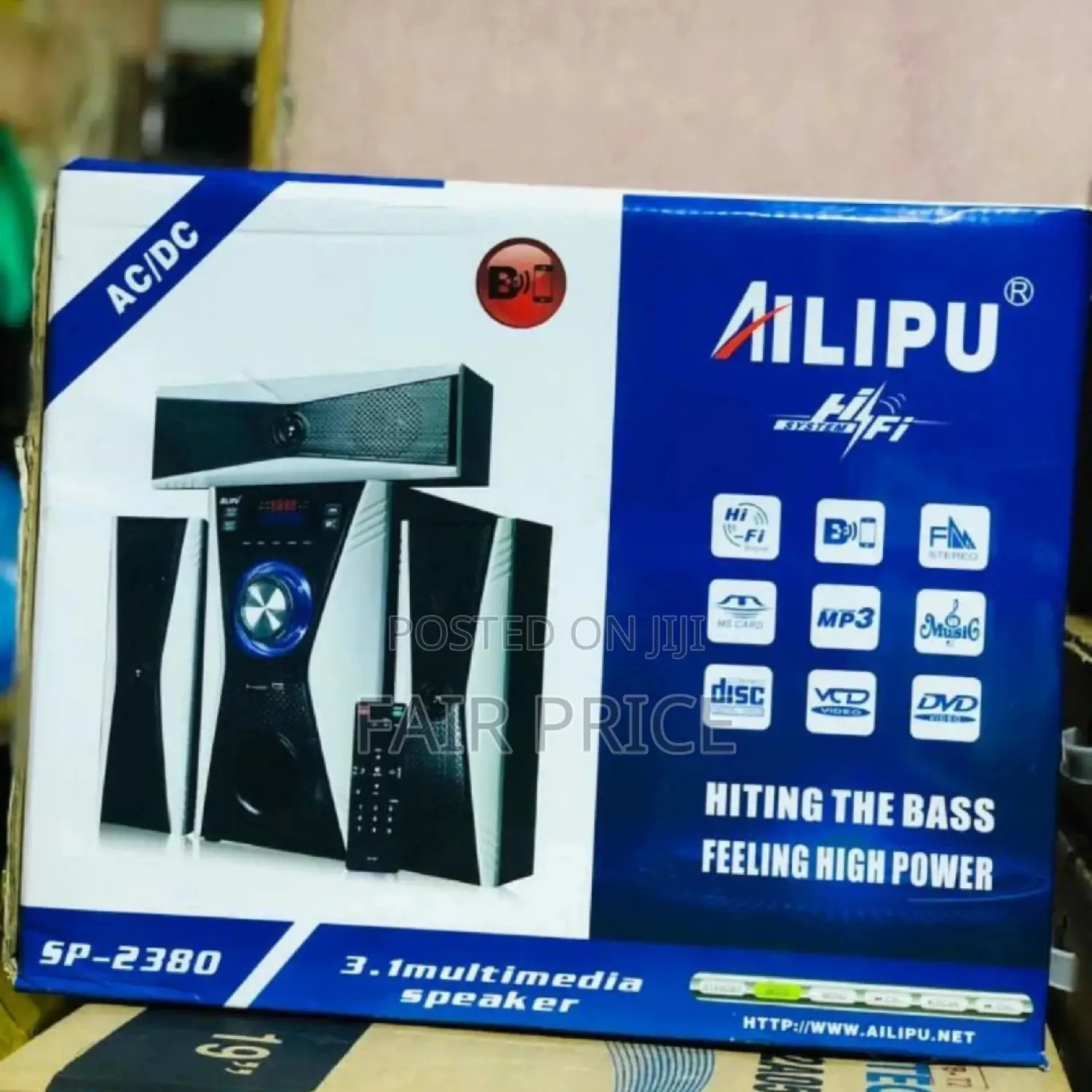 3.1 Ailipu Woofer /Home Theatre System With 3 Year Warranty