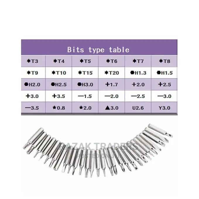 31 in 1 Magnetic Screw Driver Tool Kit Set