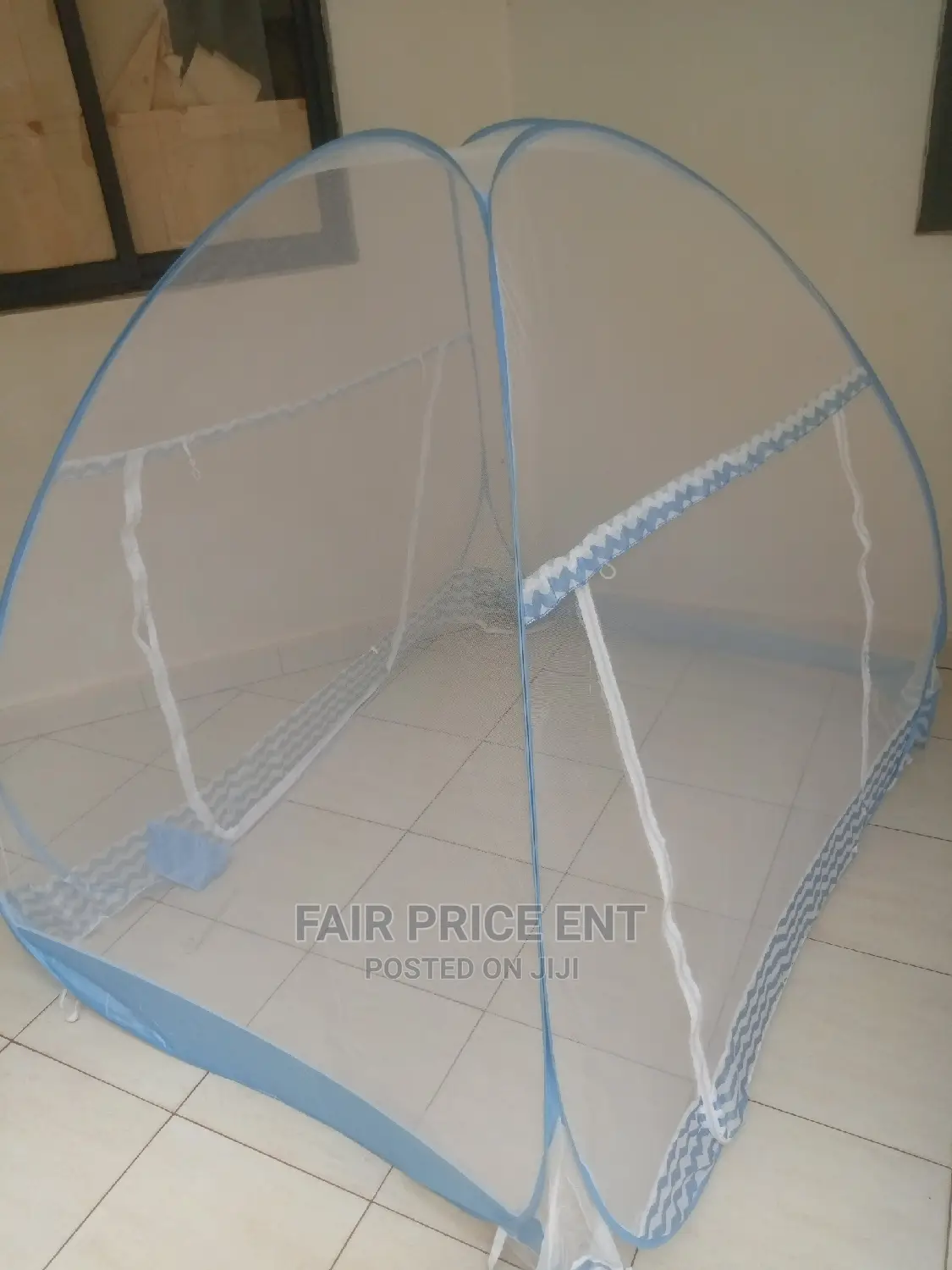 Mosquito Net 3*6 in Tent Fassion ( Blue)