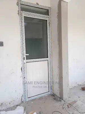 Steam Aluminum Bathroom Door