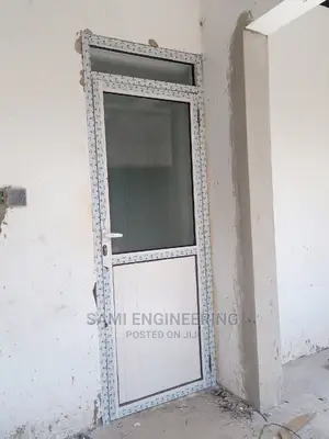 Steam Aluminum Bathroom Door