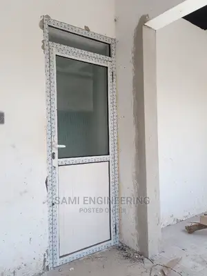 Steam Aluminum Bathroom Door