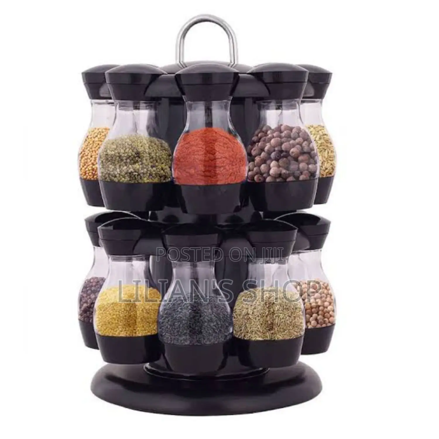 360 Rotating Spice Rack