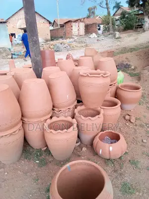 From Back in Old Days (Clay Flower Pots)