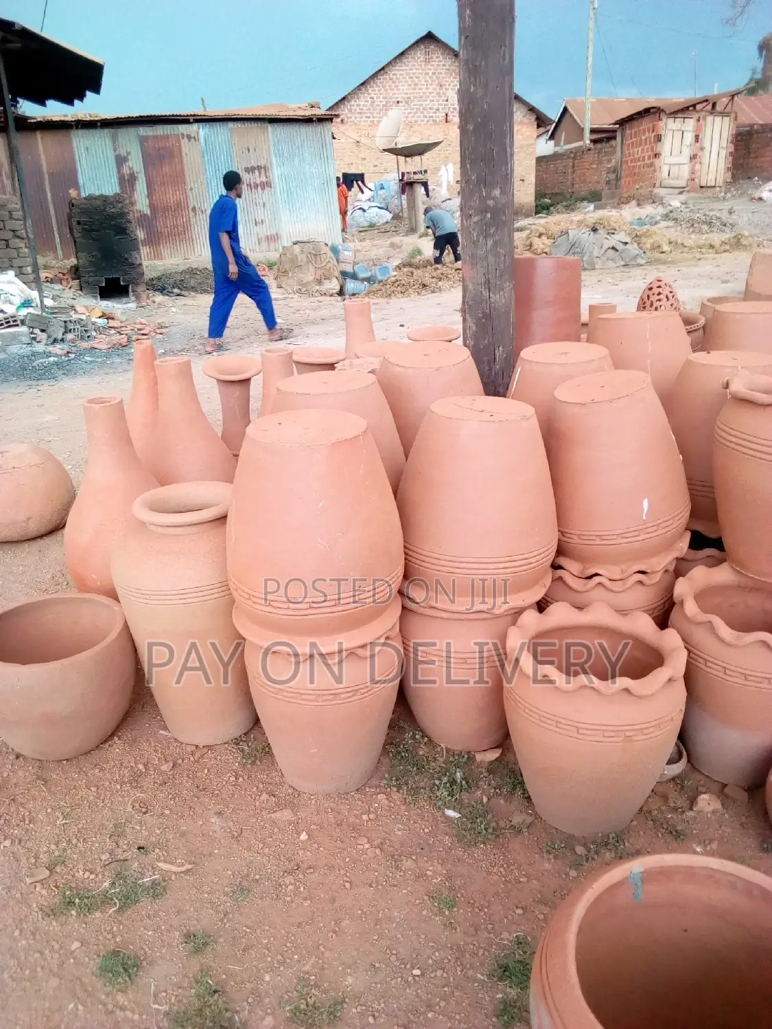 From Back in Old Days (Clay Flower Pots)