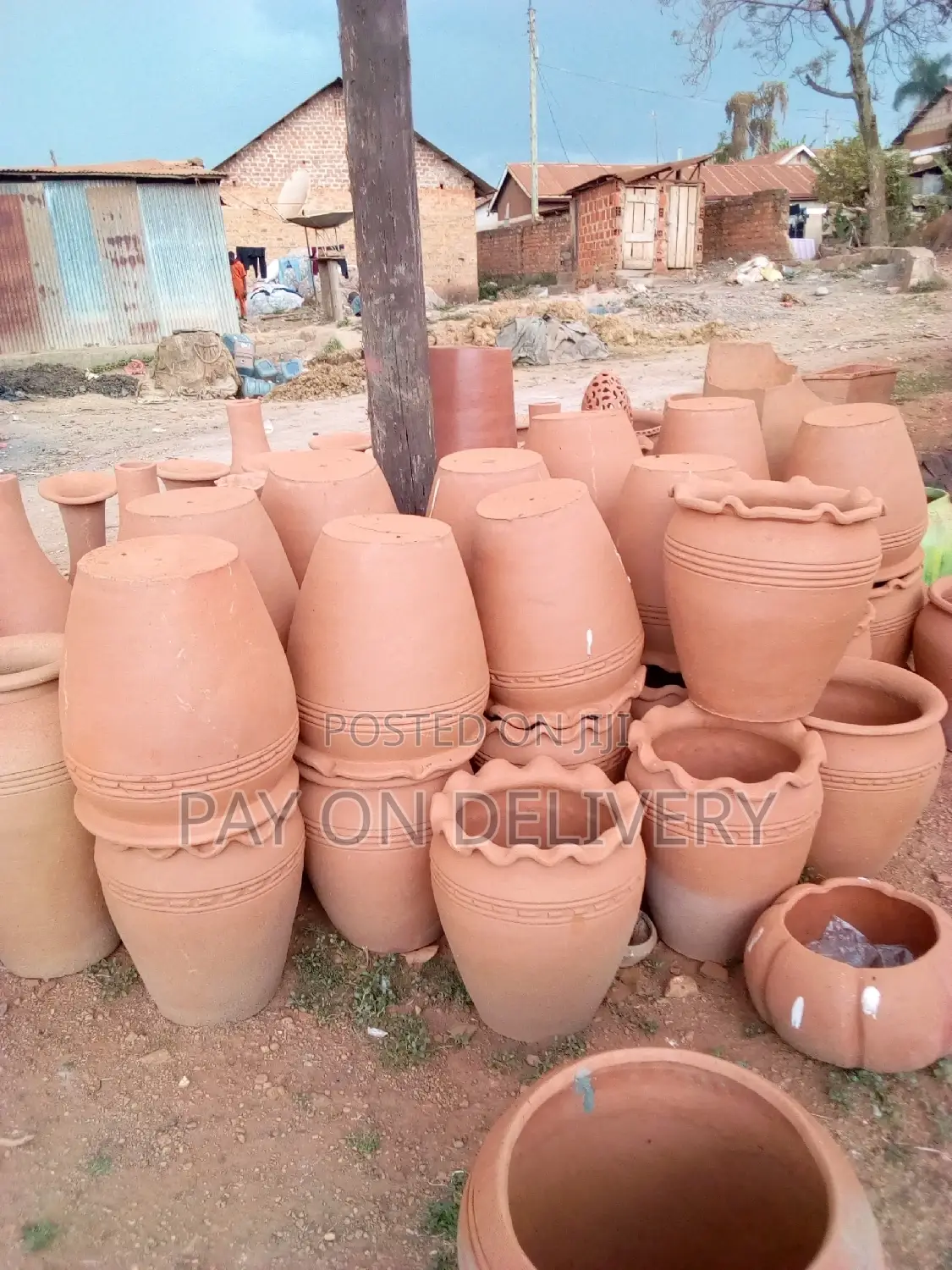From Back in Old Days (Clay Flower Pots)