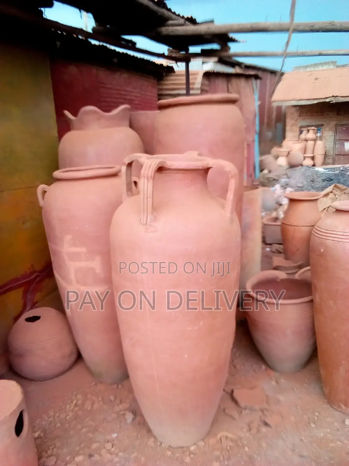 From Back in Old Days (Clay Flower Pots)