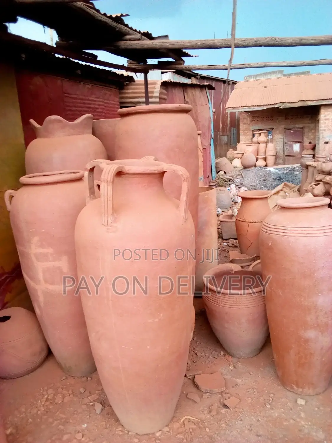 From Back in Old Days (Clay Flower Pots)