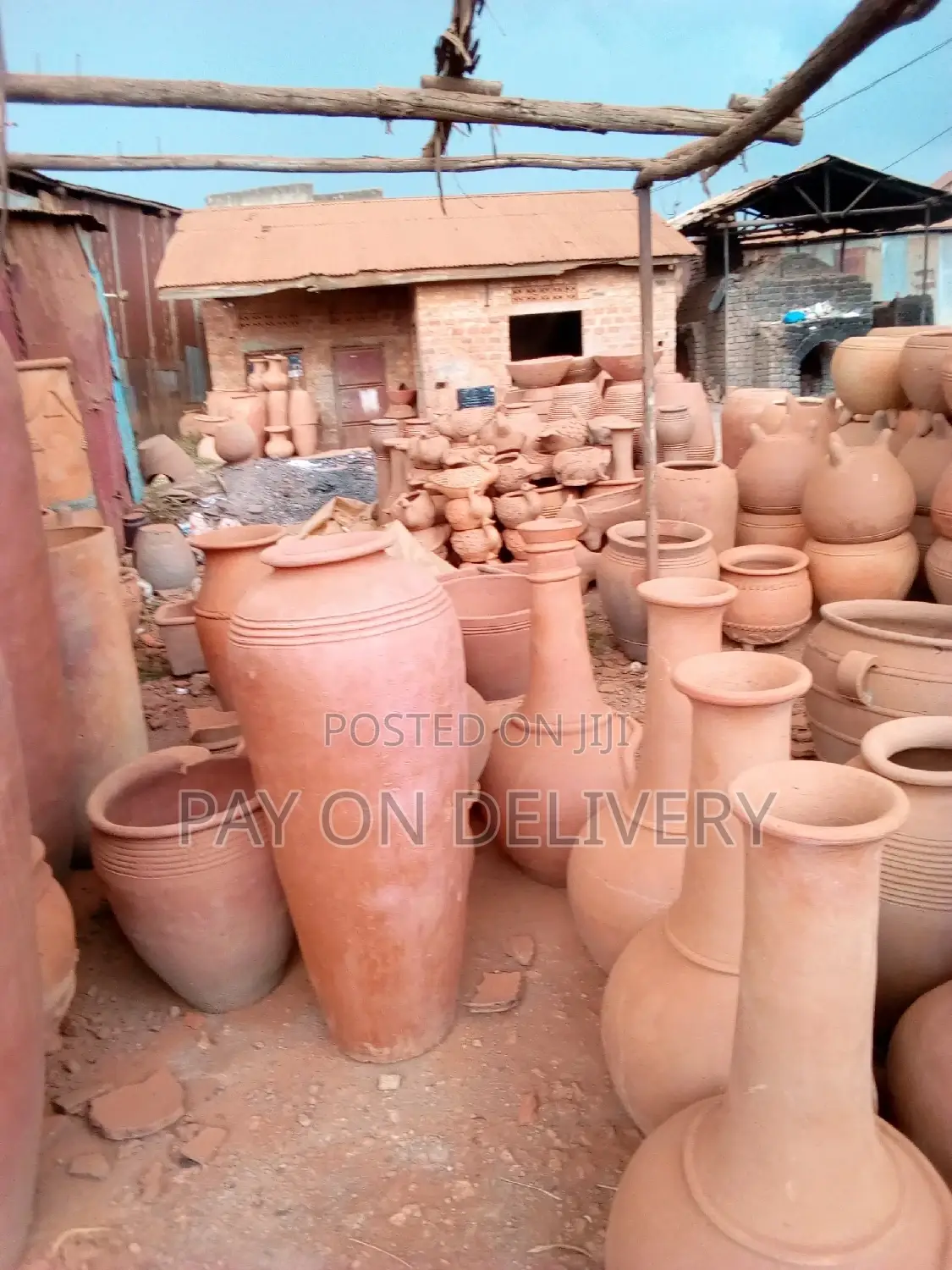From Back in Old Days (Clay Flower Pots)